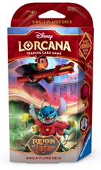 Disney Lorcana TCG: Reign of Jafar Starter Deck - Ruby/Steel